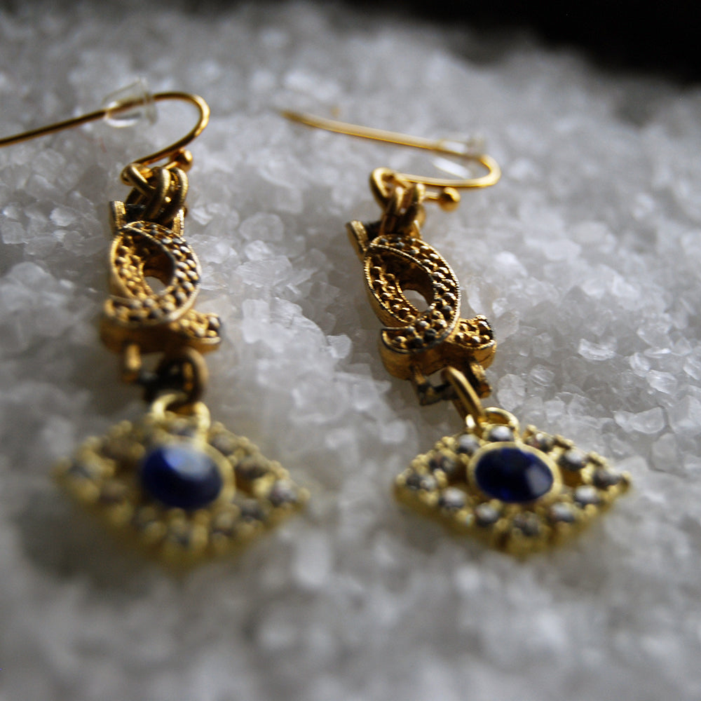 Share 222+ rhinestone drop earrings latest