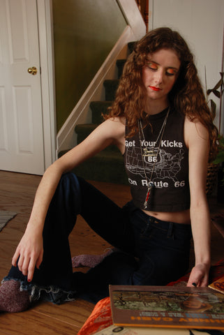 Quartz Crystal Wand Necklace with Bird Claw