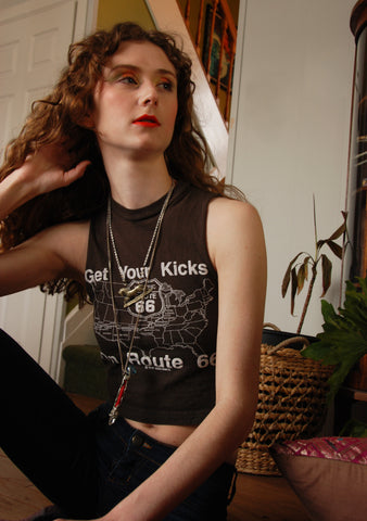 Quartz Crystal Wand Necklace with Bird Claw