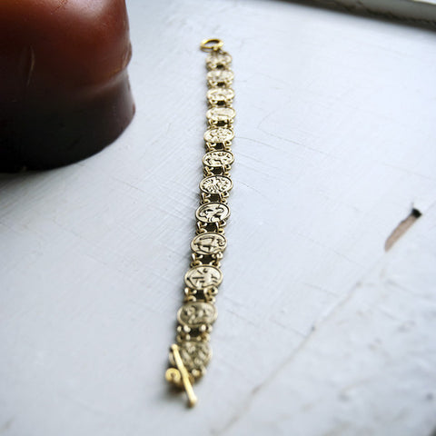 Zodiac-Astrology-Chain-Link-Bracelet