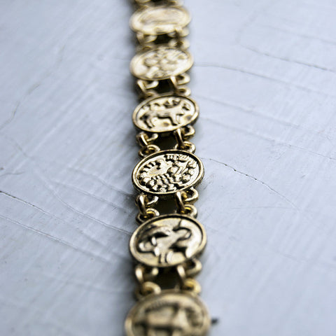 Zodiac-Astrology-Chain-Link-Bracelet
